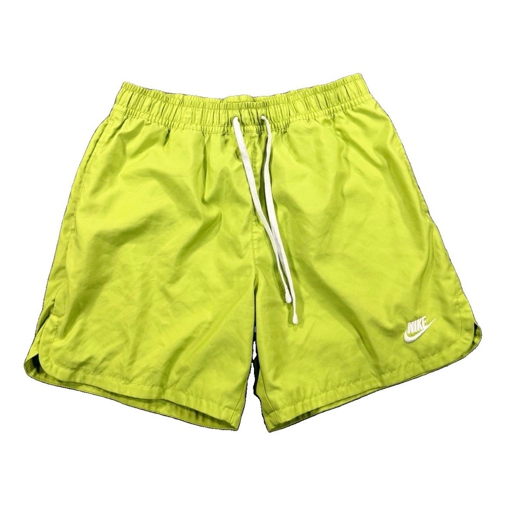 Nike Sport Essentials Woven Lined Flow Shorts Men's M Vivid Green DM6829-332